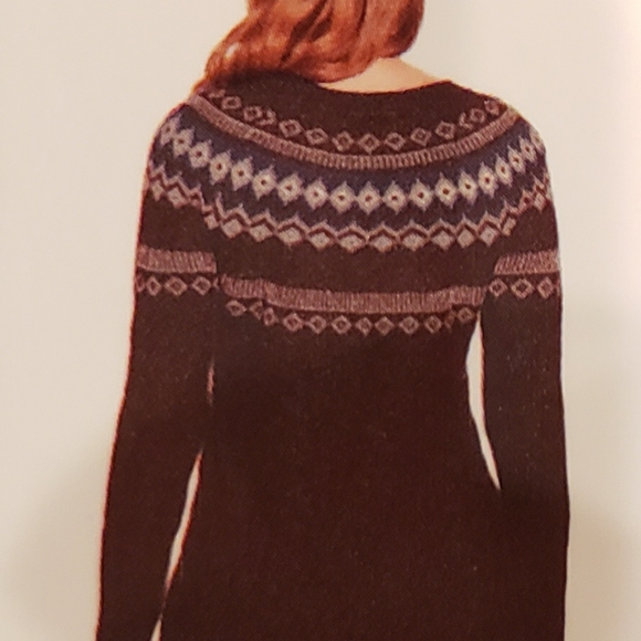 Weatherproof Vintage Ladies' Fairisle Sweater - Picture 5 of 11
